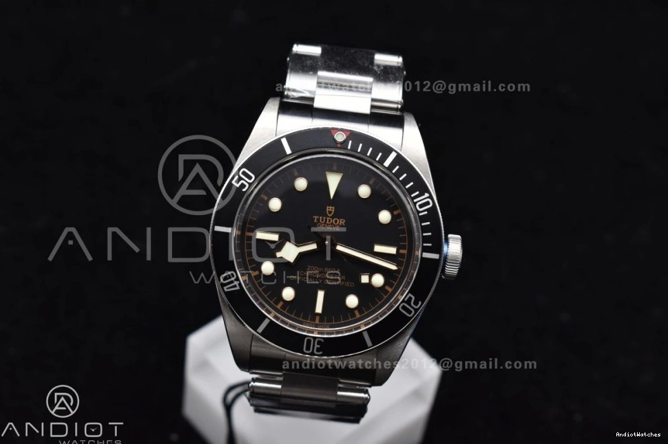 on Black Bay TopPick Heritage Best SS Bracelet ZF V 887 Black 1:1 A2824 Edition Bezel 0714